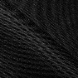 Ткань Оксфорд 600D PU, Черный (на отрез)  в Астрахани
