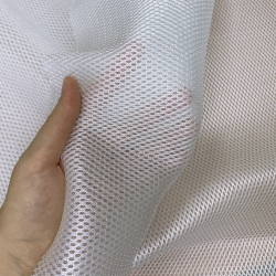 Сетка 3D трехслойная Air mesh 160 гр/м2, цвет Белый (на отрез)  в Астрахани