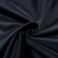 Ткань подкладочная Таффета 190Т, цвет Темно-Синий (на отрез)  в Астрахани