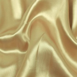 Ткань Атлас-сатин ЛЮКС, цвет Золотой (на отрез)  в Астрахани