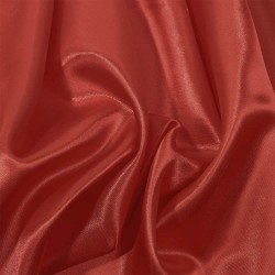Ткань Атлас-сатин, цвет Красный (на отрез)  в Астрахани