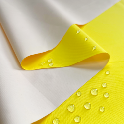 Водонепроницаемая Дышащая Мембранная ткань PU 10'000, цвет Жёлтый (на отрез)  в Астрахани