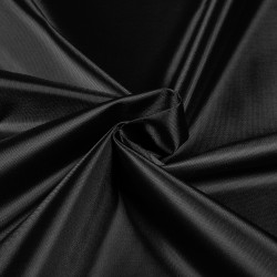 *Ткань Оксфорд 210D PU, цвет Черный (на отрез)  в Астрахани