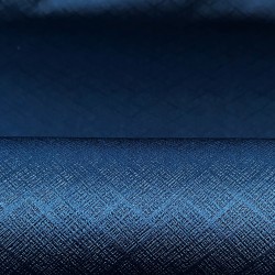 Ткань Блэкаут для штор светозатемняющая 100% &quot;Орнамент Синий&quot; (на отрез)  в Астрахани